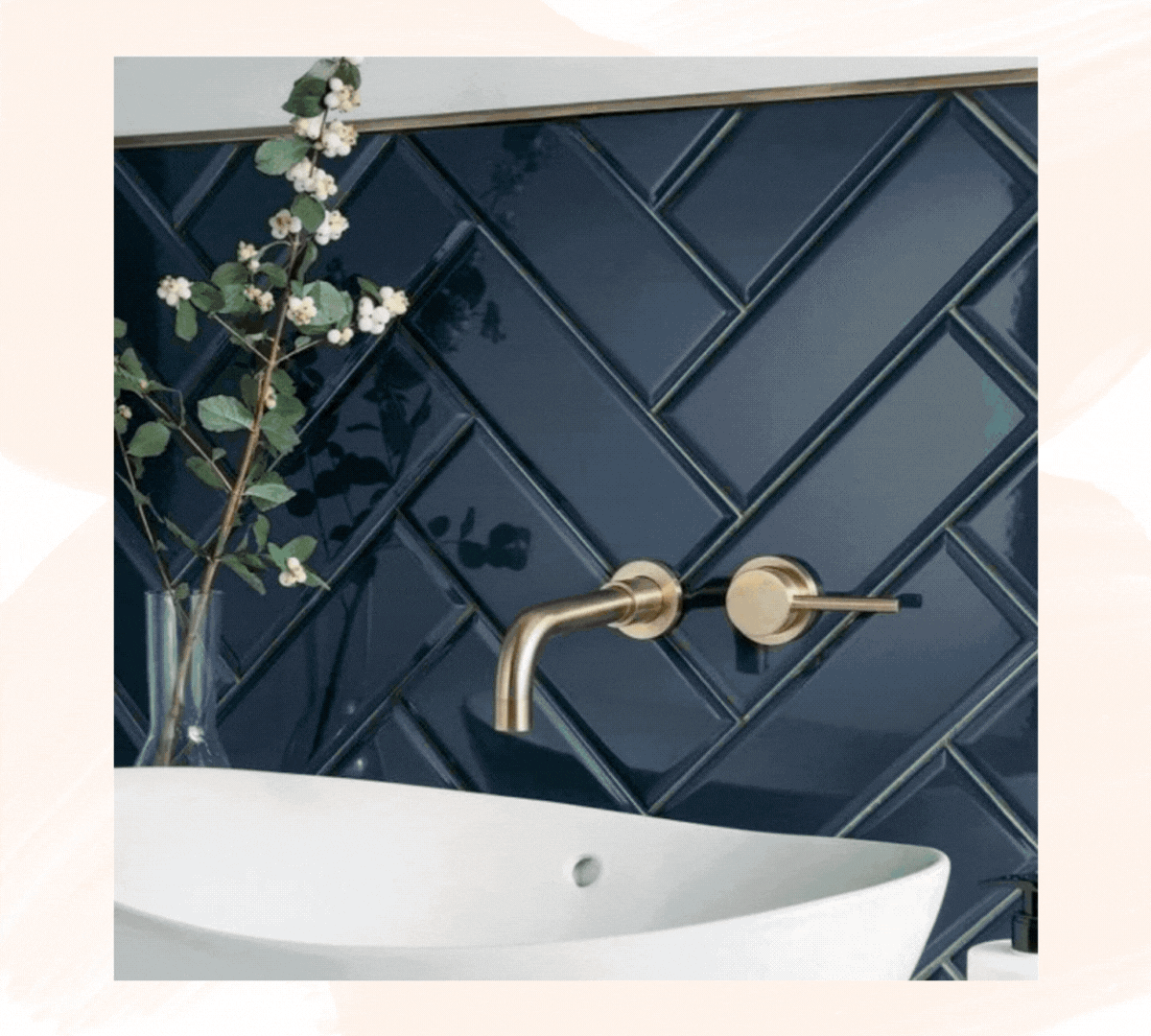 An animation showing various images of Subway Tiles | Material Depot